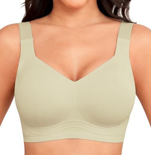 Wireless Bra Full Coverage Wireless Daily Bra Comfortable Wireless