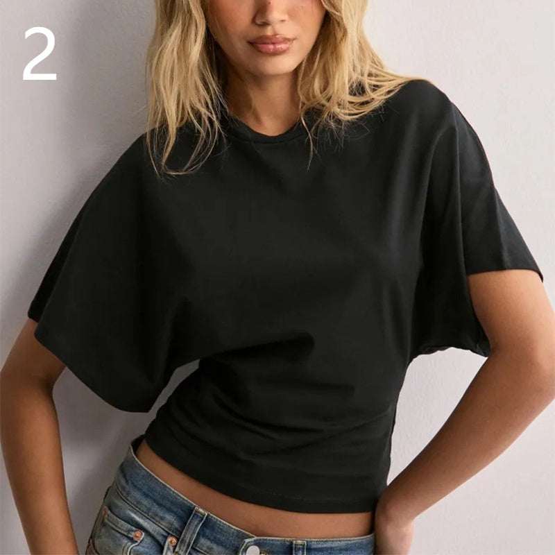 Summer Batwing Sleeve T-shirt